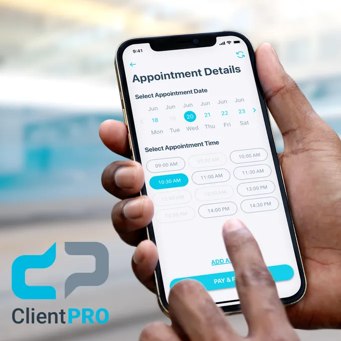 ClientPro — Booking & Payments